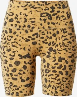 Varley Shorts Skinny Sportbroek Lets Move Dames Goud