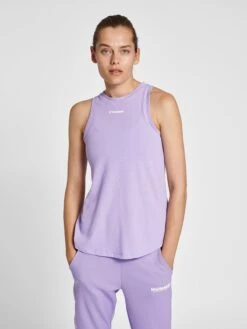 Hummel Sporttops Sporttop Vanja Dames Pastellila -Sportieve Outfit Winkel fbe03e8615490ca65ebc49bb1eced851