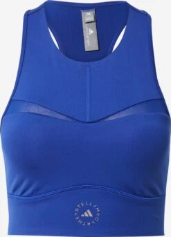 Adidas By Stella Mccartney High Support Bustier Sport Bh Dames Royal Blue/koningsblauw