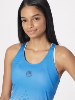 BIDI BADU Sporttops Sporttop Dames Blauw / Lichtblauw -Sportieve Outfit Winkel feb300c77f32bba4cb4cdf3944eff7d6