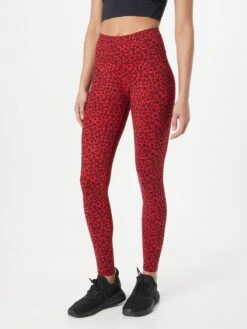 Hey Honey Sportleggings Skinny Sportbroek Dames Rood -Sportieve Outfit Winkel ff31e68bfae970bb7be7ad70b16bef0a