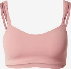 Nike Low Support Bustier Sport Bh Dames Pastelrood